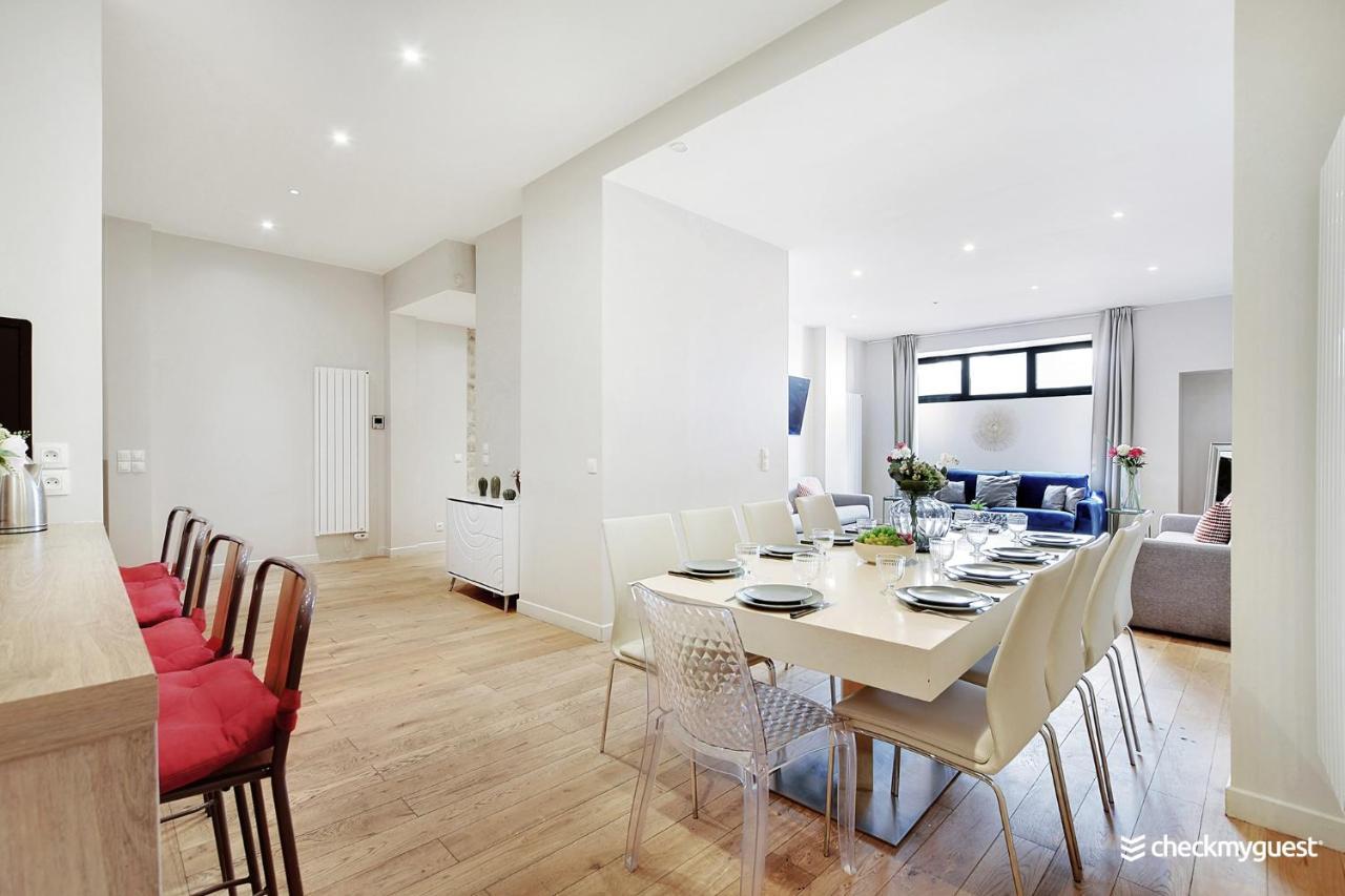 Magnifique Loft Atelier Parisien 180M2. Daire Dış mekan fotoğraf